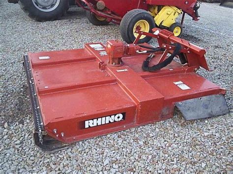 rhino 72 inch skid steer brush hog|rhino cutter for sale.